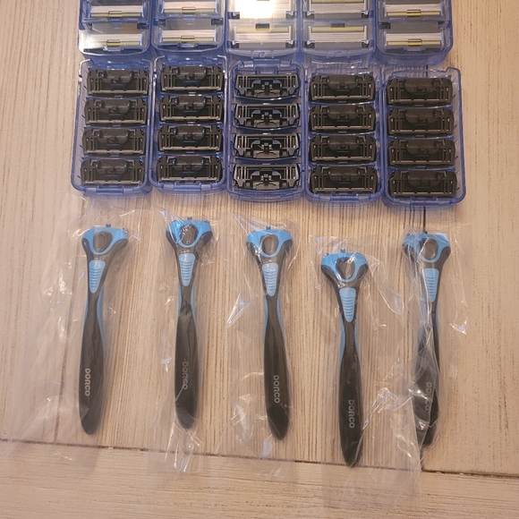 New Disposable razors men 5pack 40 blades - Picture 3 of 3